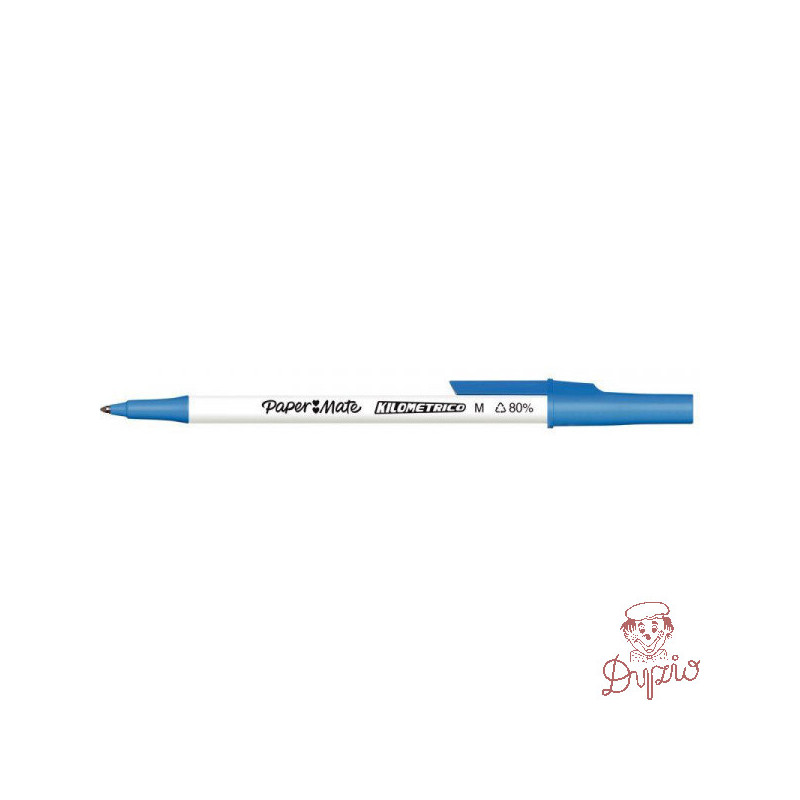 Długopis niebieski 1.0mm Paper Mate Kilometrico 2187702