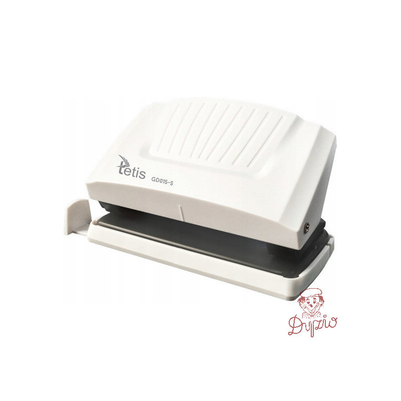 Dziurkacz szary 12 kartek GD015-S TETIS