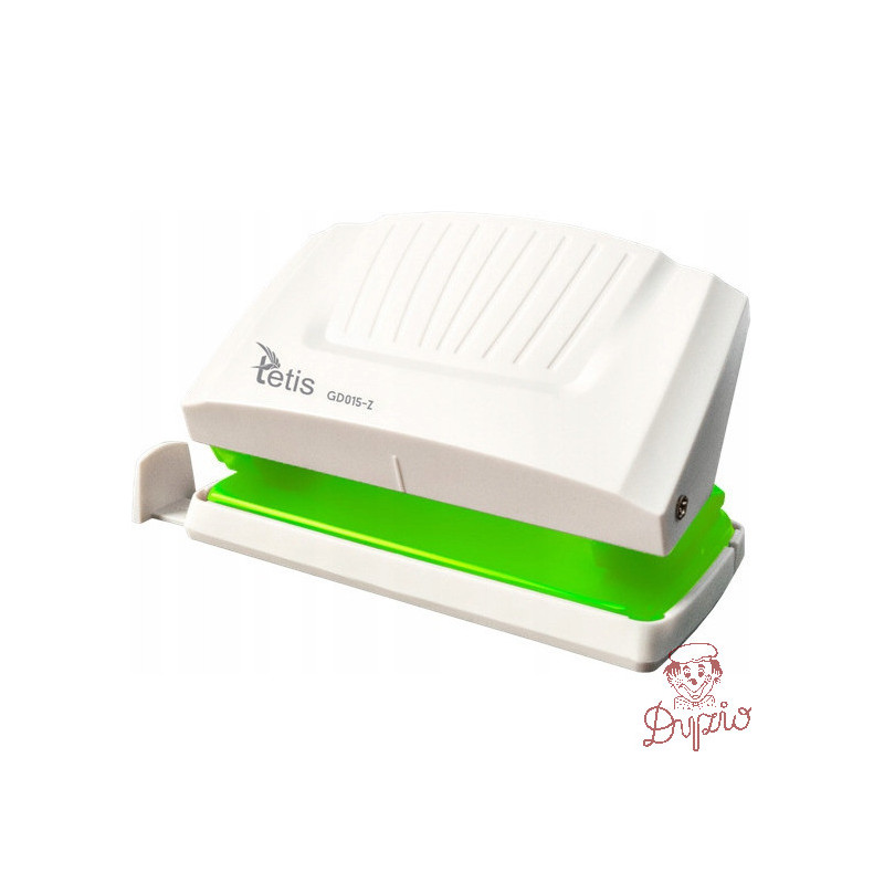 Dziurkacz zielony 12 kartek GD015-Z TETIS