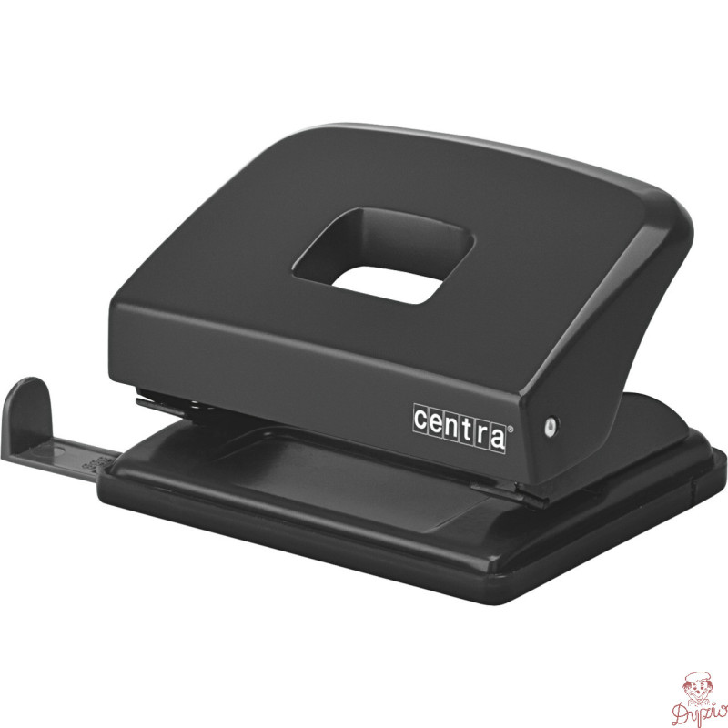 Dziurkacz czarny 20 kartek plastikowy 623675 CENTRA