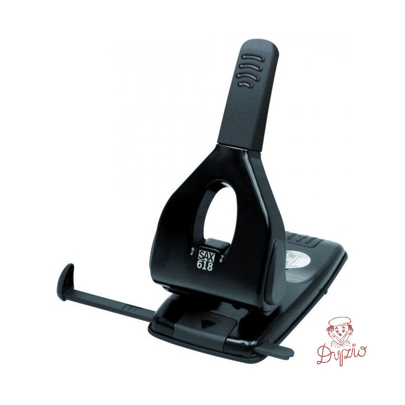 Dziurkacz SAX Design 618 czarny do 65 kartek ISAXD618-05