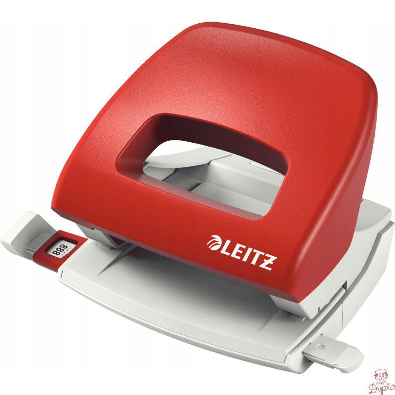 Dziurkacz średni czerwony 16 kartek 50380025 LEITZ NeXXt