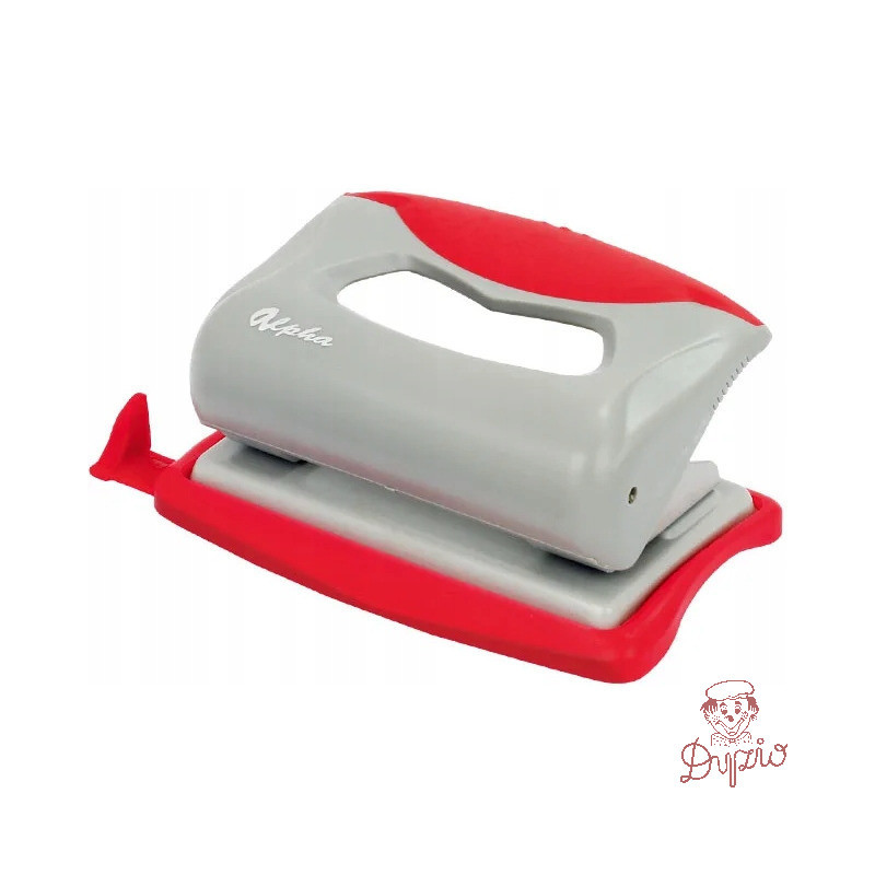 Dziurkacz EAGLE ALFA P5024B czerwony 8 kartek
