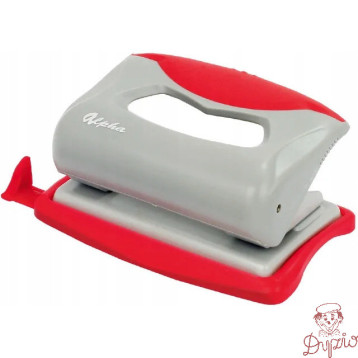 Dziurkacz EAGLE ALFA P5024B czerwony 8 kartek
