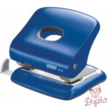 Dziurkacz FC30 RAPID niebieski 30kartek 23639402