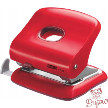 Dziurkacz FC30 RAPID czerwony 30kartek 23639403
