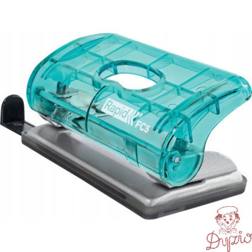 Dziurkacz mini RAPID COLOURICE FC5 niebieski 5001332