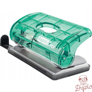 Dziurkacz mini RAPID COLOURICE FC5 zielony 5001331