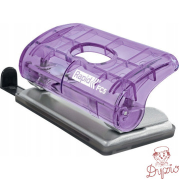 Dziurkacz mini Rapid Colour`Breeze FC5 10 kartek lawendowy 5001534 RAPID