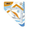 Ekierka przezroczysta 13cm, 45 stopni 9926531 BIC