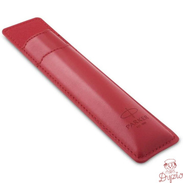 Etui skóropodobne PARKER pojedyncze na pióro lub długopis czerwone SLEEVE POUCH 2216949