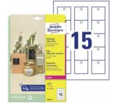 Zawieszki foliowe (10 arkuszy) 50x50mm Quick&Clean T3003-10 AVERY ZWECKFORM