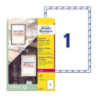Naklejka na okno A4 210x297mm (10 arkuszy) dwustronna L9001-10 AVERY ZWECKFORM