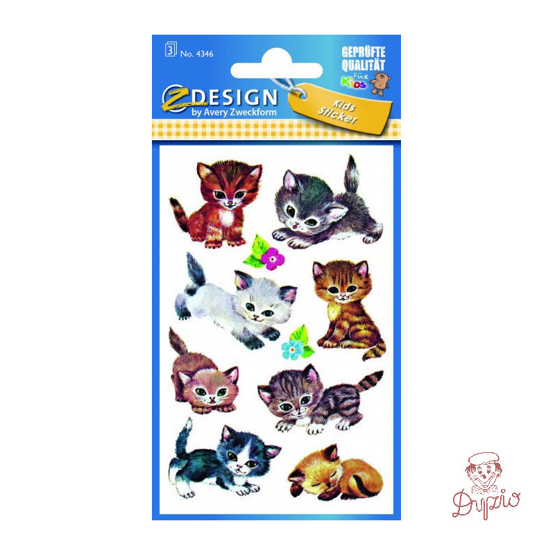 Naklejki Koty 4346 Z-DESIGN KIDS AVERY ZWECKFORM