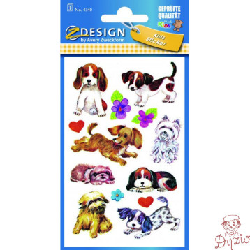 Naklejki ZF Psy 4340 Z-DESIGN KIDS AVERY ZWECKFORM