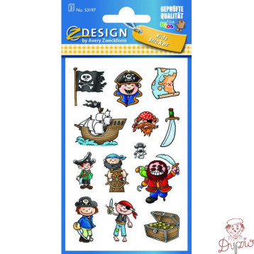 Naklejki ZF Piraci 53197 Z-DESIGN KIDS AVERY ZWECKFORM