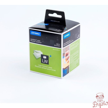 Etykiety DYMO adresowa 89x36 biała (2sztuki) 99012 S0722400