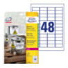 Etykiety poliester 45,7x21,2mm (20 arkuszy || 960 etykiet) L4778-20 AVERY ZWECKFORM
