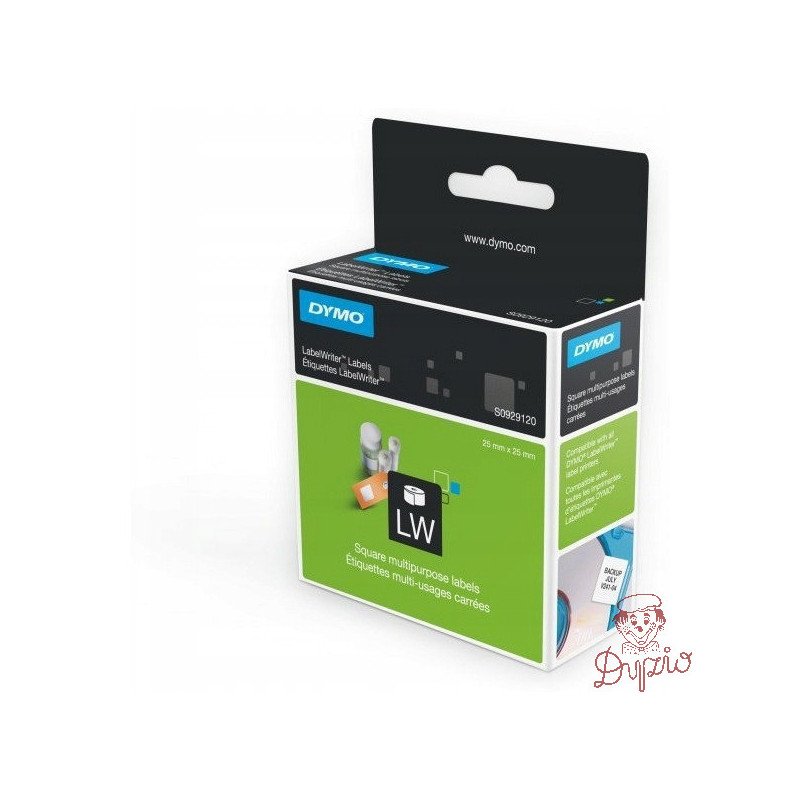Etykiety DYMO MULTI 25x25 biały S0929120
