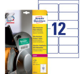 Etykiety foliowe A4 białe (10 arkuszy) 99,1x42,3mm L7913-10 do użytku zewnętrznego AVERY ZWECKFORM
