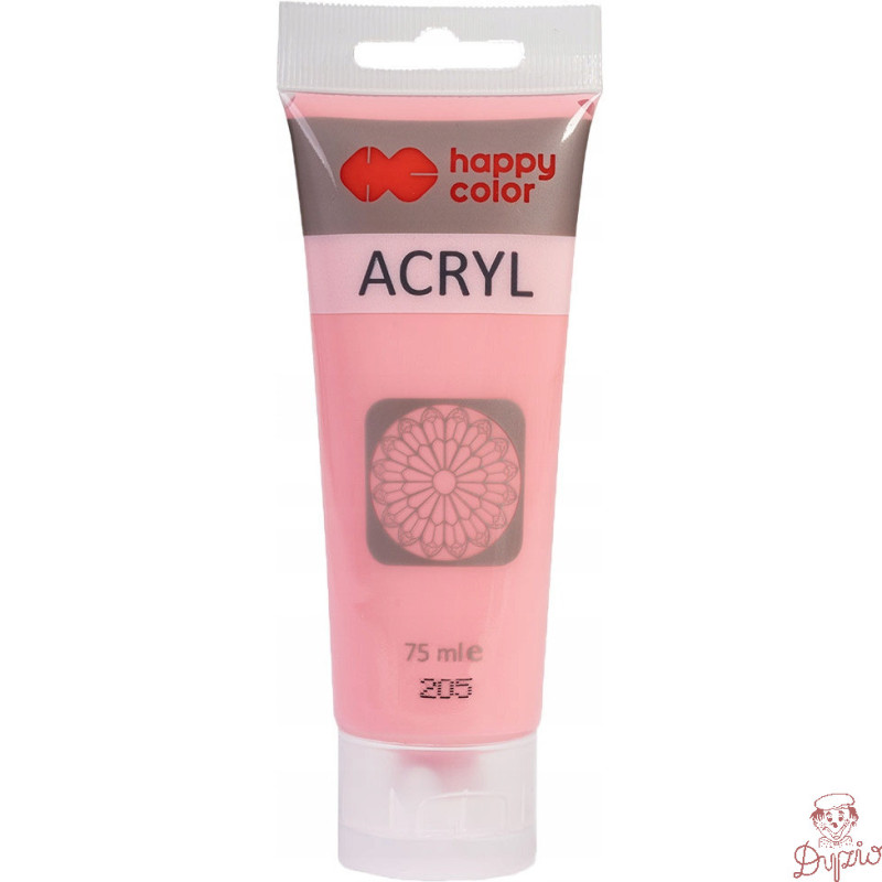 Farba akrylowa 75ml róż pudrowy HA 7370 0075-205 Happy Color