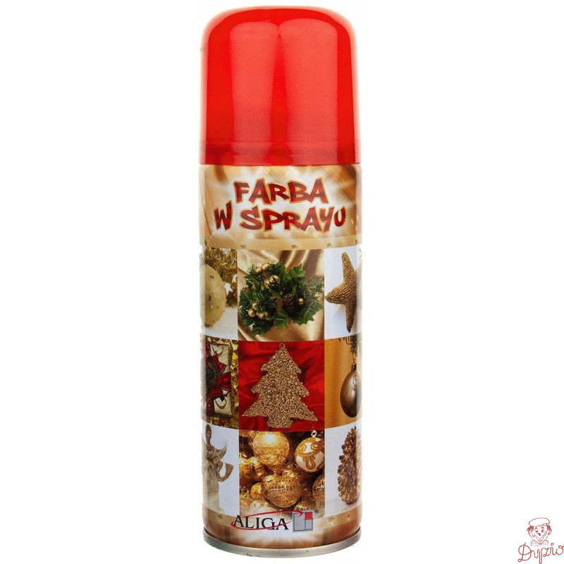 Farba w sprayu FS-100 czerwona ALIGA
