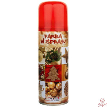Farba w sprayu FS-100 czerwona ALIGA