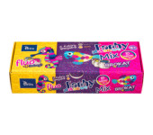 Farby plakatowe mix fluo/brokat 10ml. 10 kolorów KF004-C TETIS