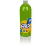 Farba plakatowa szkolna 1000ml limonkowa 301217045 ASTRA