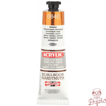 Farba akrylowa 162706 brązowa 40ml. KOH-I-NOOR