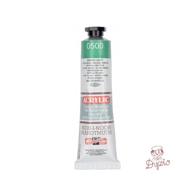 Farba akrylowa 162719 j.zielona 40ml. KOH-I-NOOR