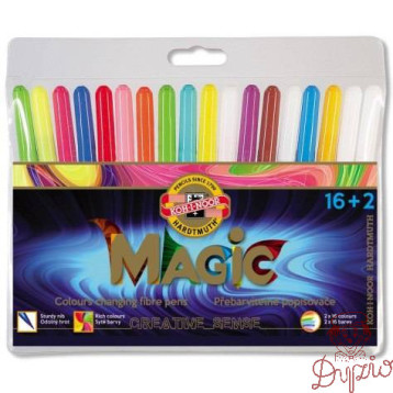 Flamastry MAGIC 16+2 7716 /12AH KOH-I-NOOR