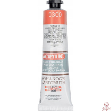 Farba akrylowa 162714 czerwona 0300 40ml.KOH