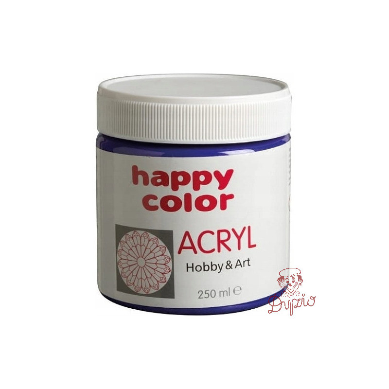 Farba akrylowa 250ml kobaltowy HA 7370 0250-36 Happy Color