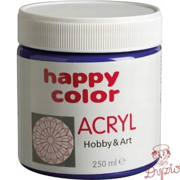 Farba akrylowa 250ml kobaltowy HA 7370 0250-36 Happy Color