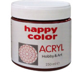 Farba akrylowa 250ml brązowy HA 7370 0250-7 Happy Color