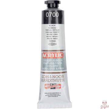 Farba akrylowa 162723 czarna 40ml. KOH-I-NOOR