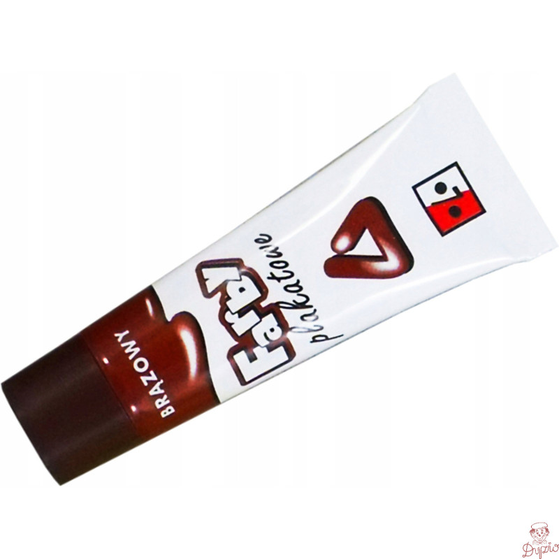 Farby plakatowe w tubach brązowa 036 JEDNOŚĆ