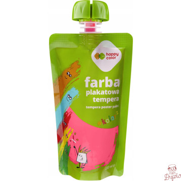 Farba plakatowa tempera różowa 100ml HA 3310 0100-20 HAPPY COLOR