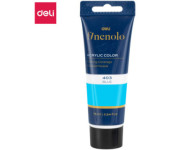 Farba akrylowa FINENOLO 75ml niebieska EC75-BL DELI