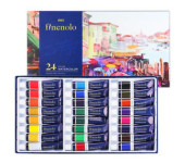 Farby akwarelowe FINENOLO 24 kolory 12ml tuba EC19-24 DELI