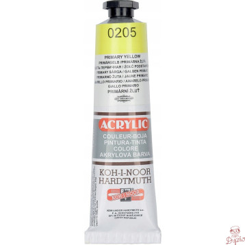 Farba akrylowa 162708 żółta 40ml. KOH-I-NOOR