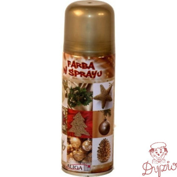 Farba w sprayu FS-100 złota ALIGA