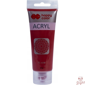 Farba akrylowa 75ml karminowy HA 7370 0075-28 Happy Color