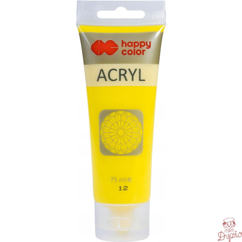 Farba akrylowa 75ml cytrynowy HC HA 7370 0075-12
