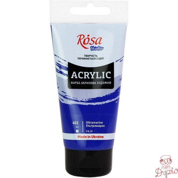 Farba akrylowa Rosa Studio 75ml ULTRAMARINE 402