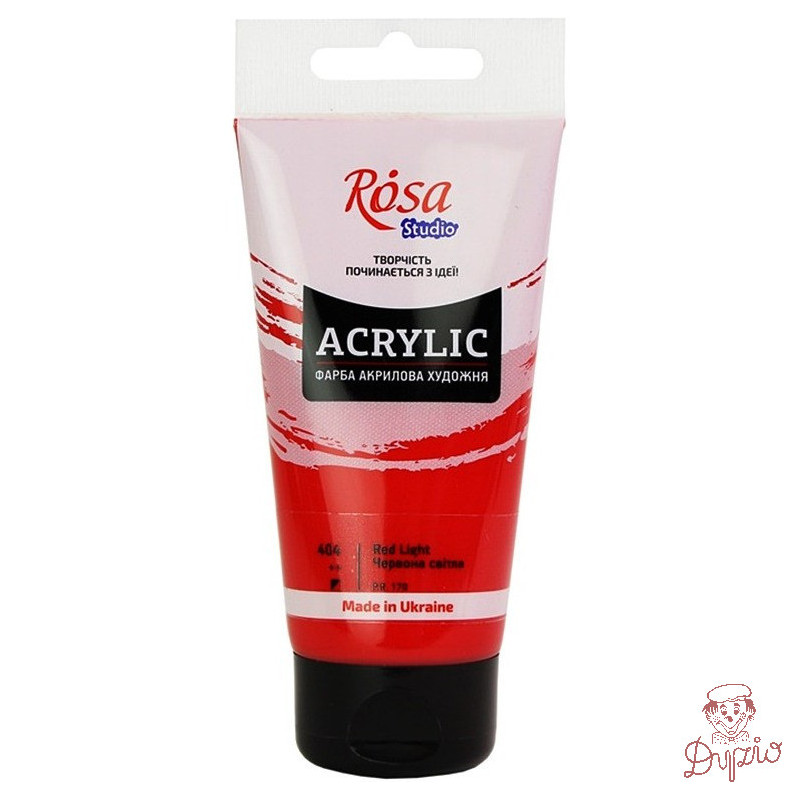 Farba akrylowa Rosa Studio 75ml RED LIGHT 404