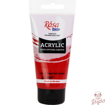 Farba akrylowa Rosa Studio 75ml DARK RED 406