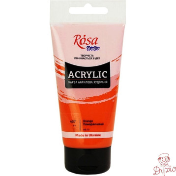 Farba akrylowa Rosa Studio 75ml ORANGE 407