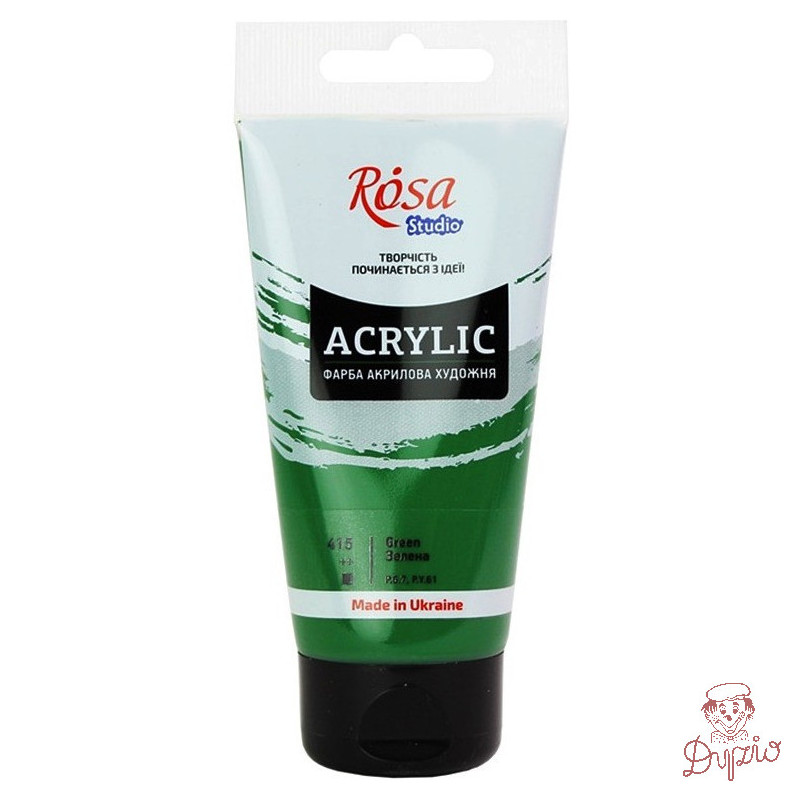 Farba akrylowa Rosa Studio 75ml GREEN 415